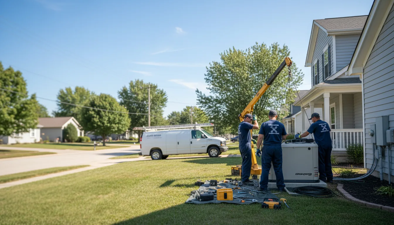Generator Installation in Windsor Heights, WV near me